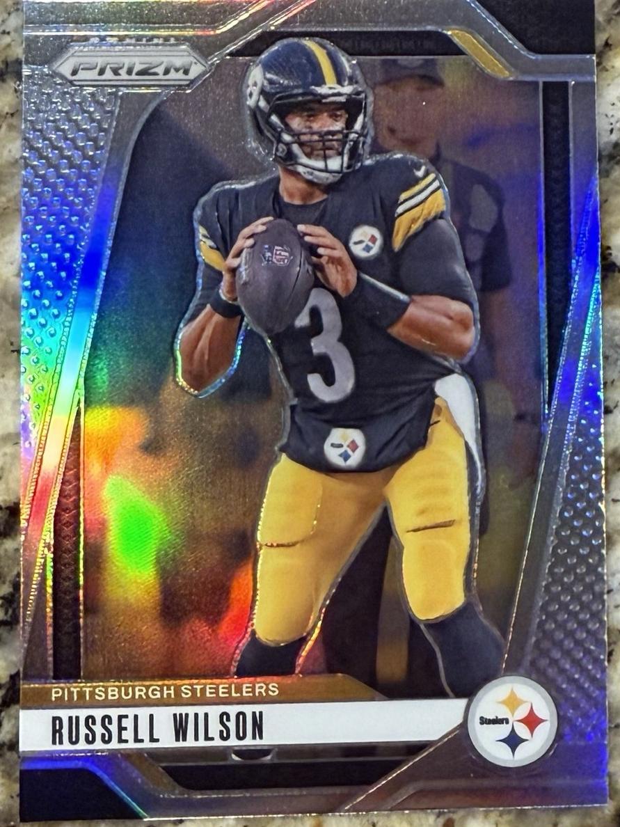 2024 Panini Prizm Football Silver Russell Wilson #240
