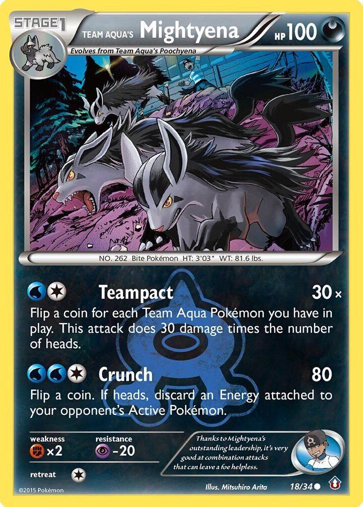 Team Aqua's Mightyena