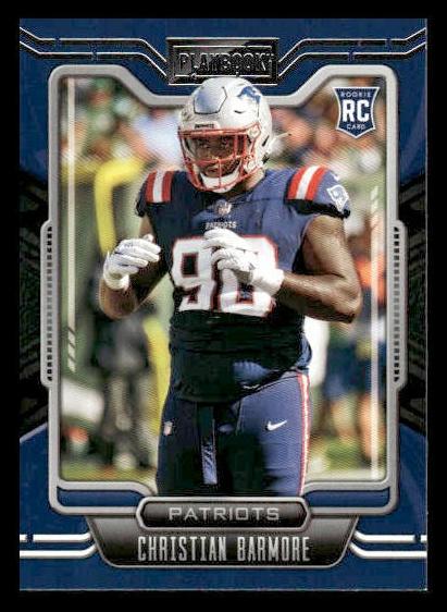 2021 Panini Playbook Football Christian Barmore #158