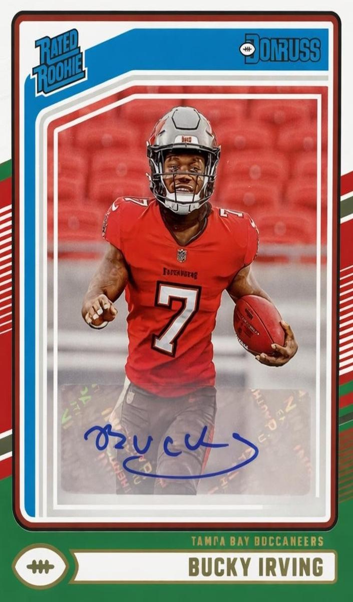 2024 Panini Donruss Football Green Bucky Irving #301