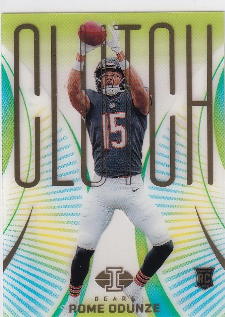 2024 Panini Illusions Football Rome Odunze #4 PSA 8