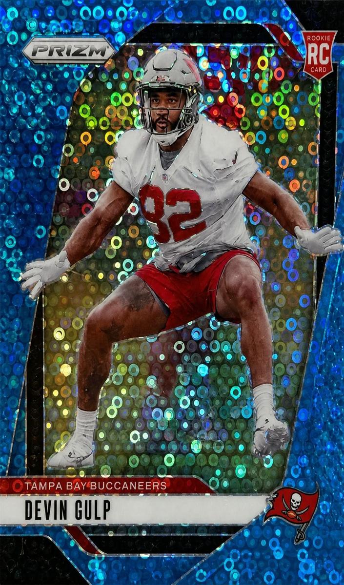 2024 Panini Prizm Football No Huddle Blue Devin Culp #326