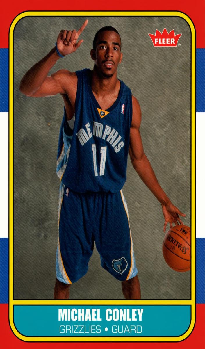 2007 Fleer Basketball Michael Conley #86R-138