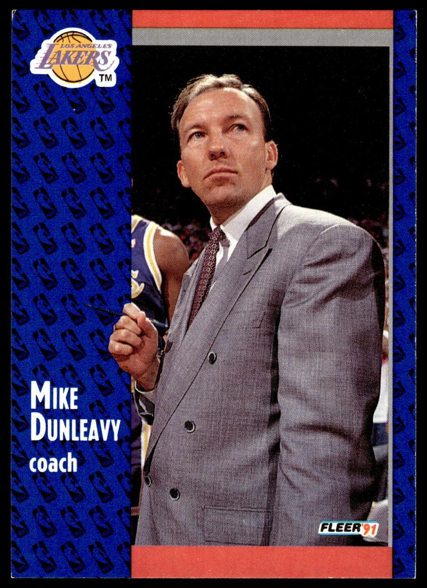1991 Fleer Basketball Mike Dunleavy #98 PSA 9