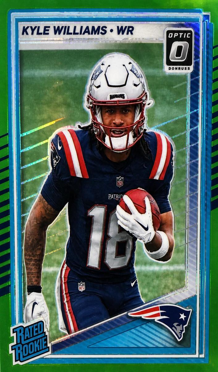 2025 Donruss Optic Football Lime Green Kyle Williams #245
