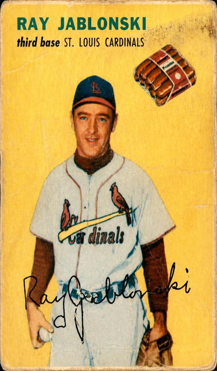 1954 Wilson Franks Baseball Ray Jablonski #NNO