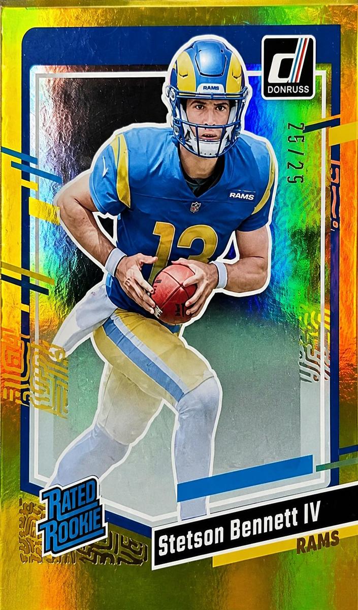 2023 Panini Donruss Football Gold Stetson Bennett IV #358