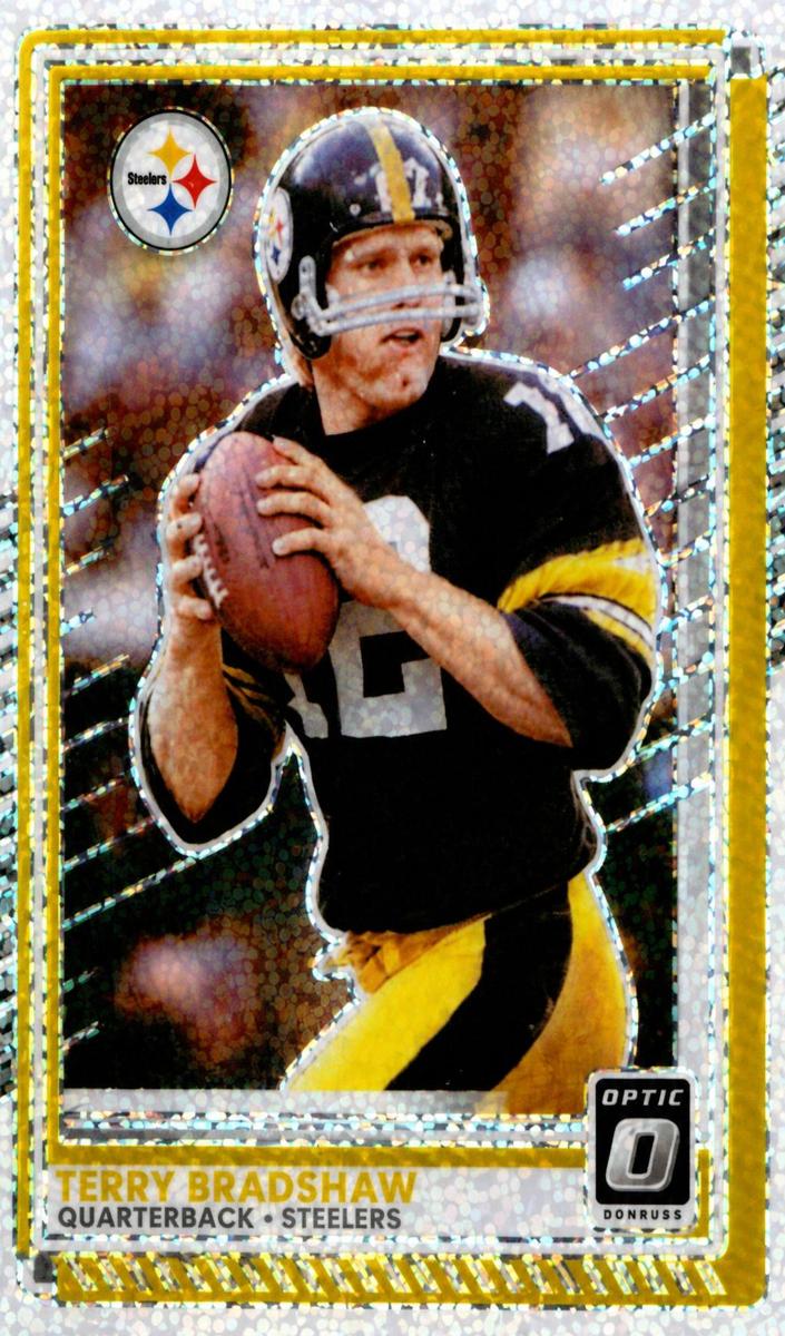 2025 Donruss Optic Football White Sparkle Terry Bradshaw #188