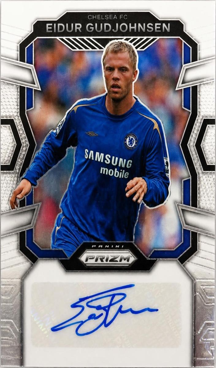 2023 Panini Prizm Premier League Soccer Eidur Gudjohnsen #S-EG