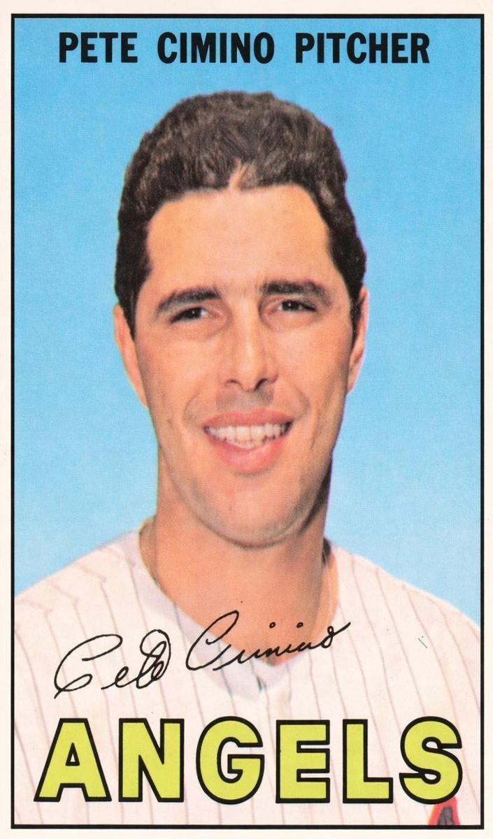 1967 O-Pee-Chee Baseball Pete Cimino #34 PSA 8
