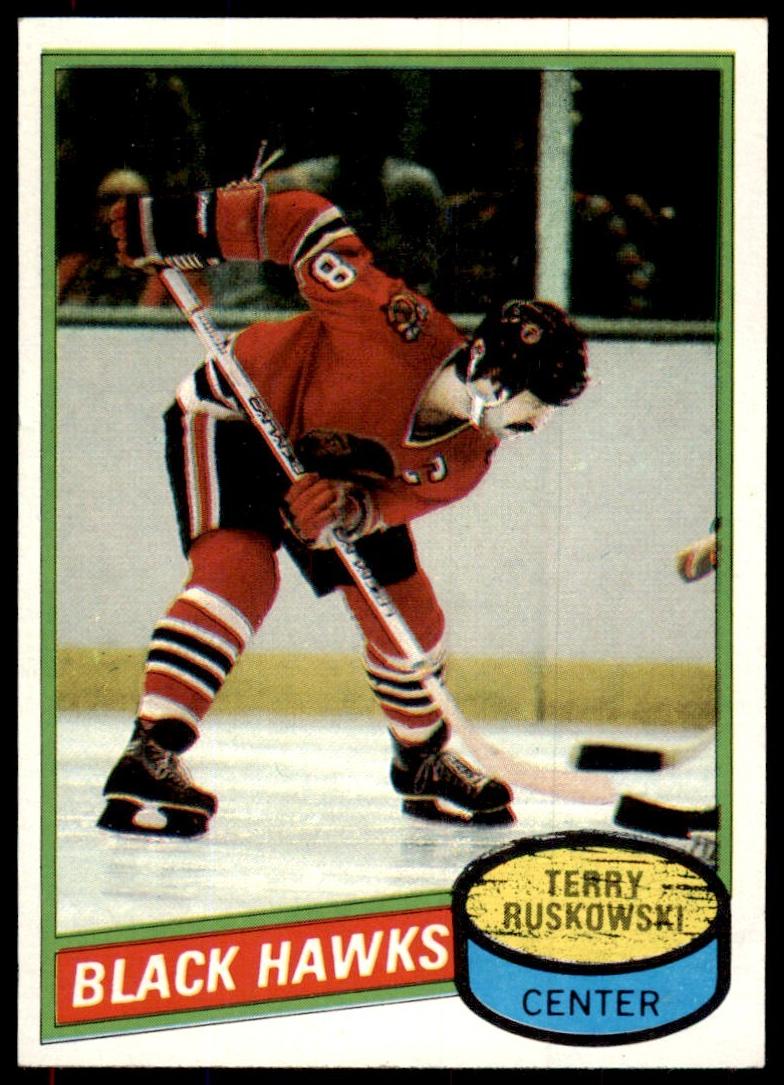 1980 Topps Hockey Terry Ruskowski #119 PSA 9