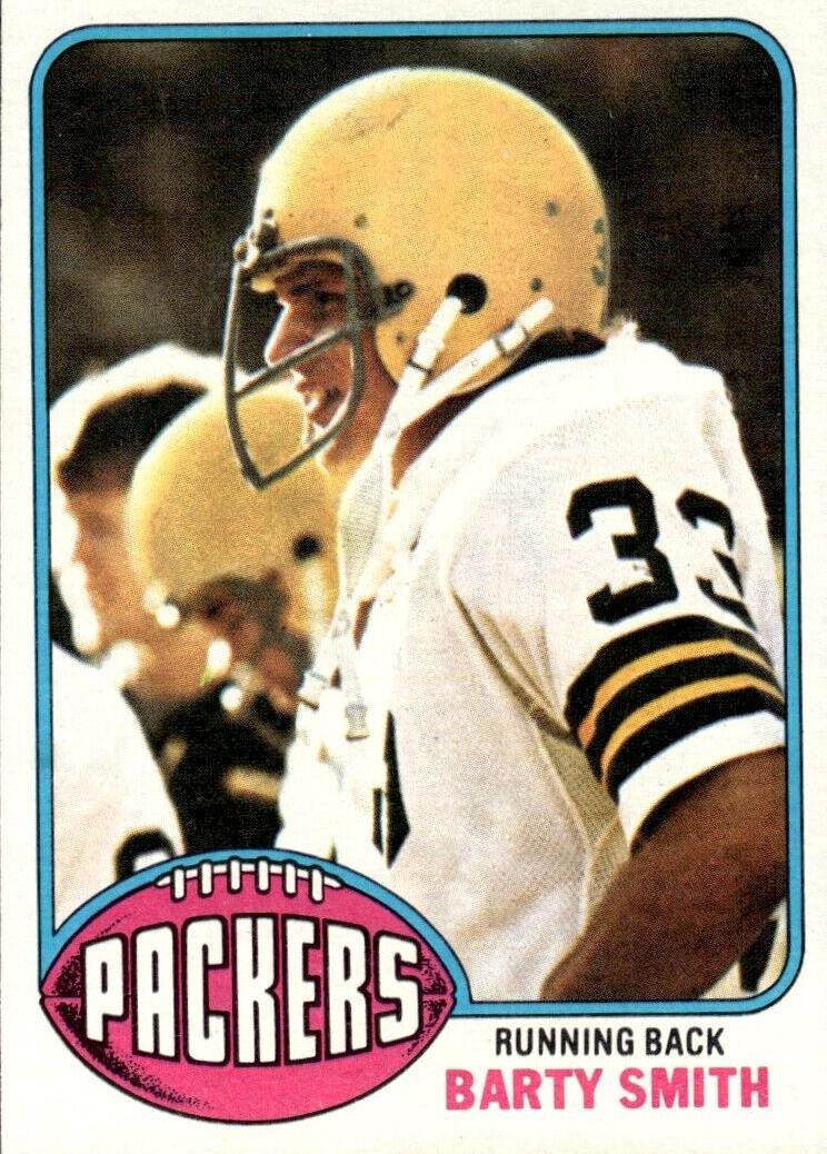 1976 Topps Football Barty Smith #62