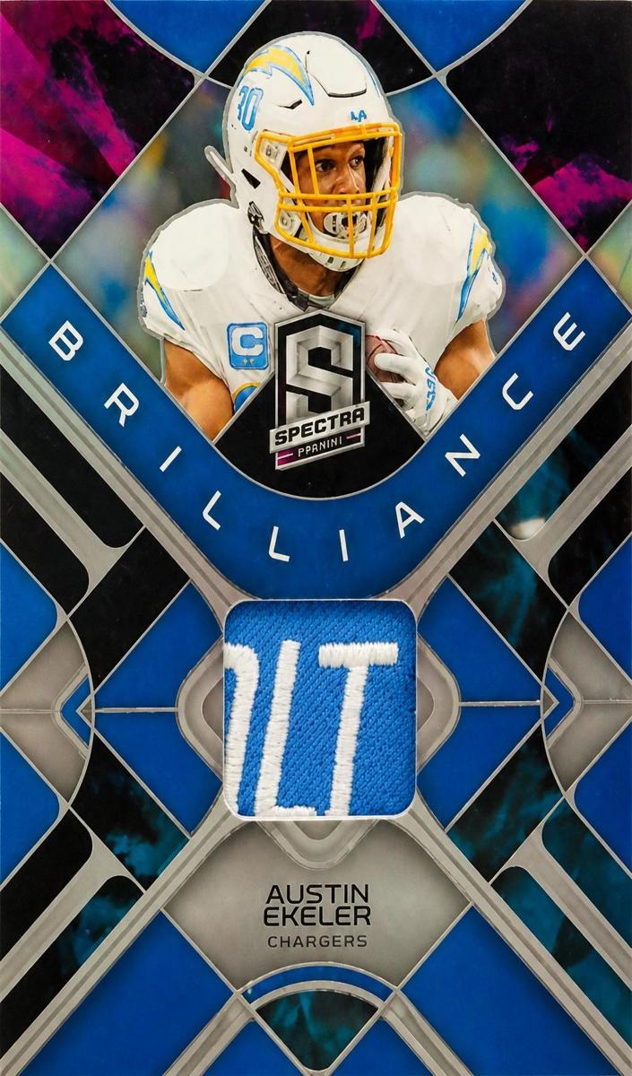 2023 Panini Spectra Football Nebula Austin Ekeler #BRI-AEK
