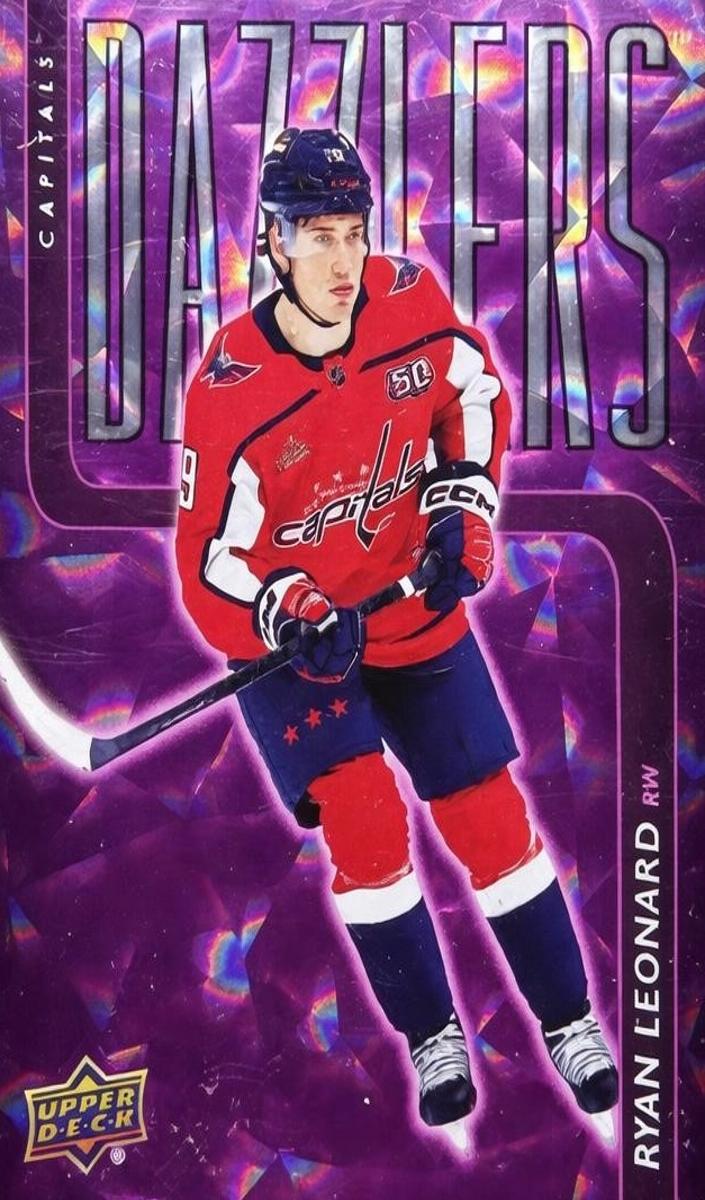 2025 Upper Deck Hockey Pink Ryan Leonard #DZ-41