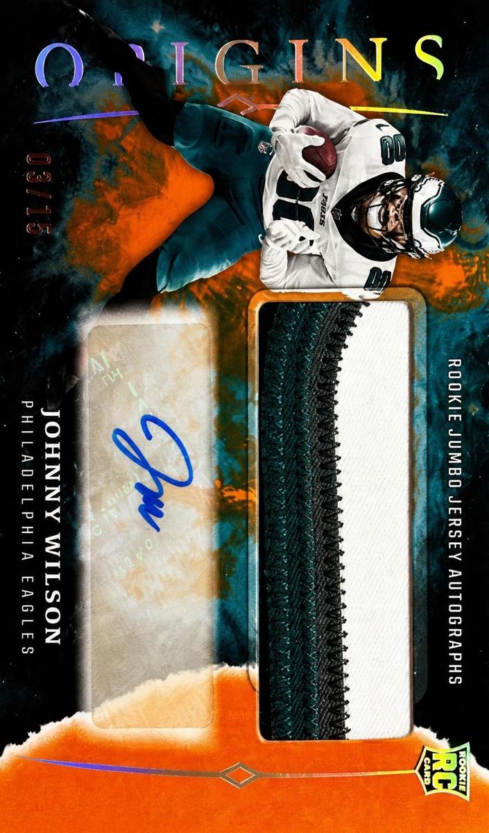 2024 Panini Origins Football Orange Johnny Wilson #RJA-JWI