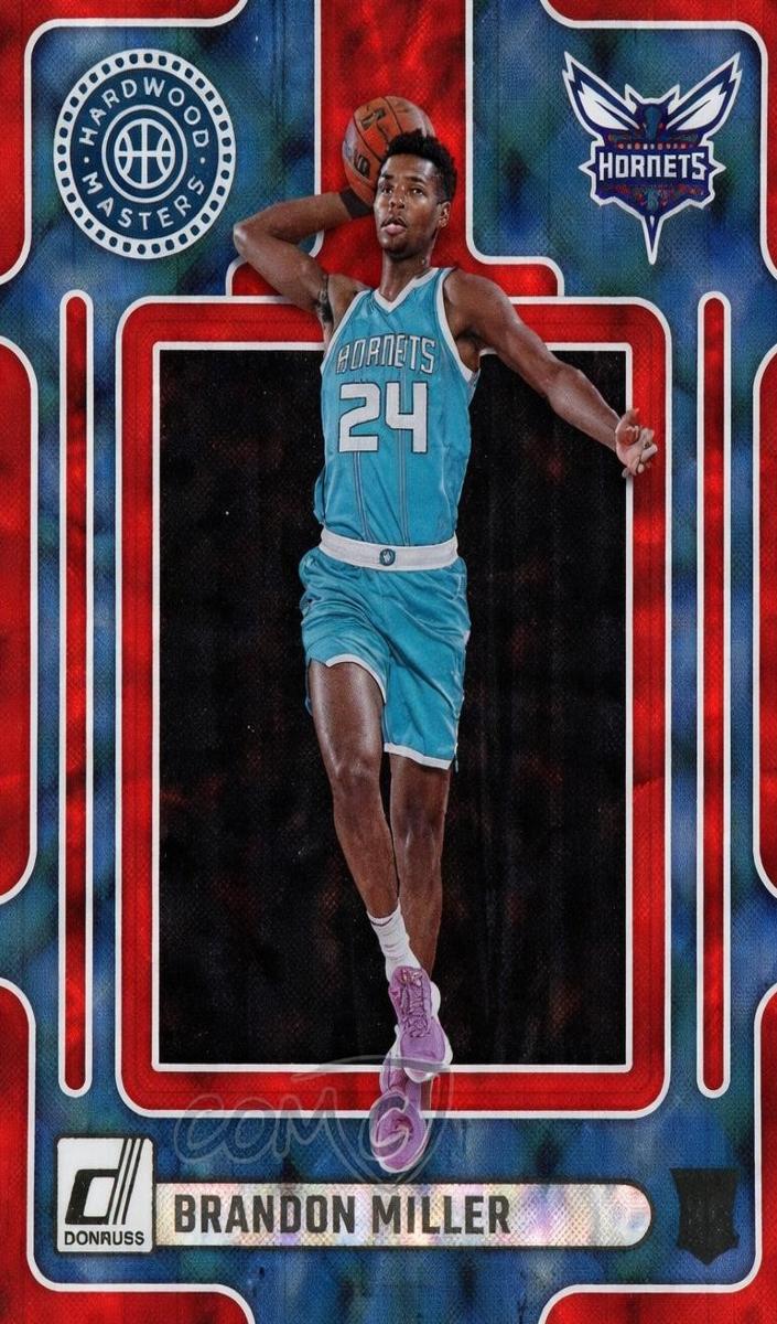 2023 Panini Donruss Basketball Red Brandon Miller #7 PSA 8.5