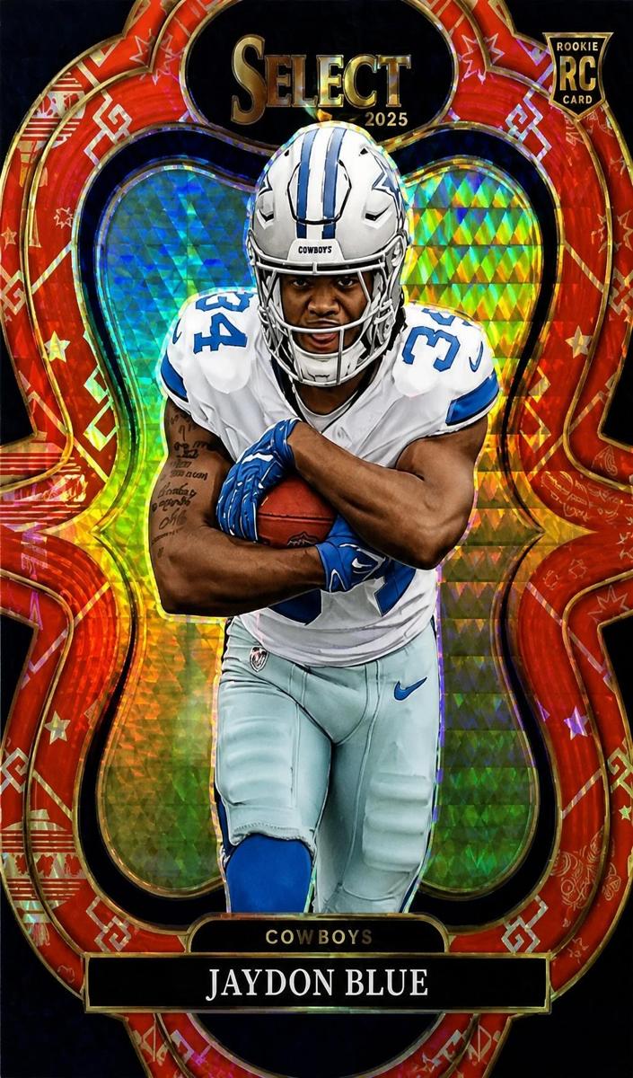 2025 Panini Select Football Lucky Envolpe Jaydon Blue #396
