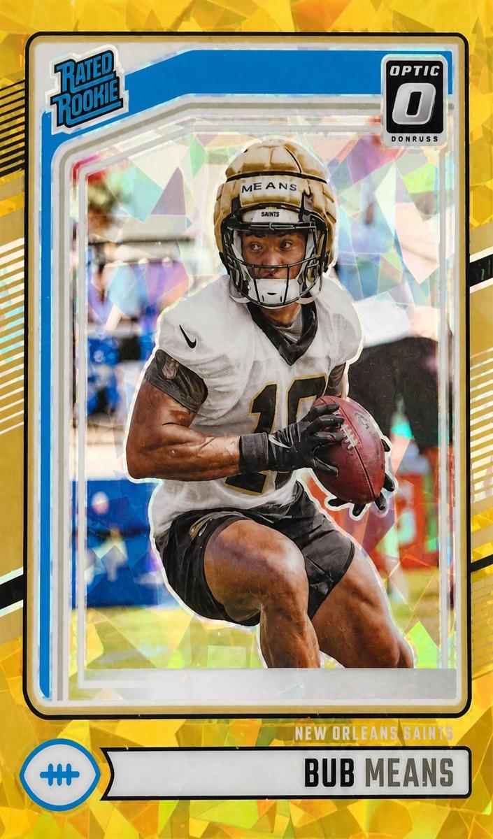 2024 Panini Donruss Football Gold Ice Bub Means #362