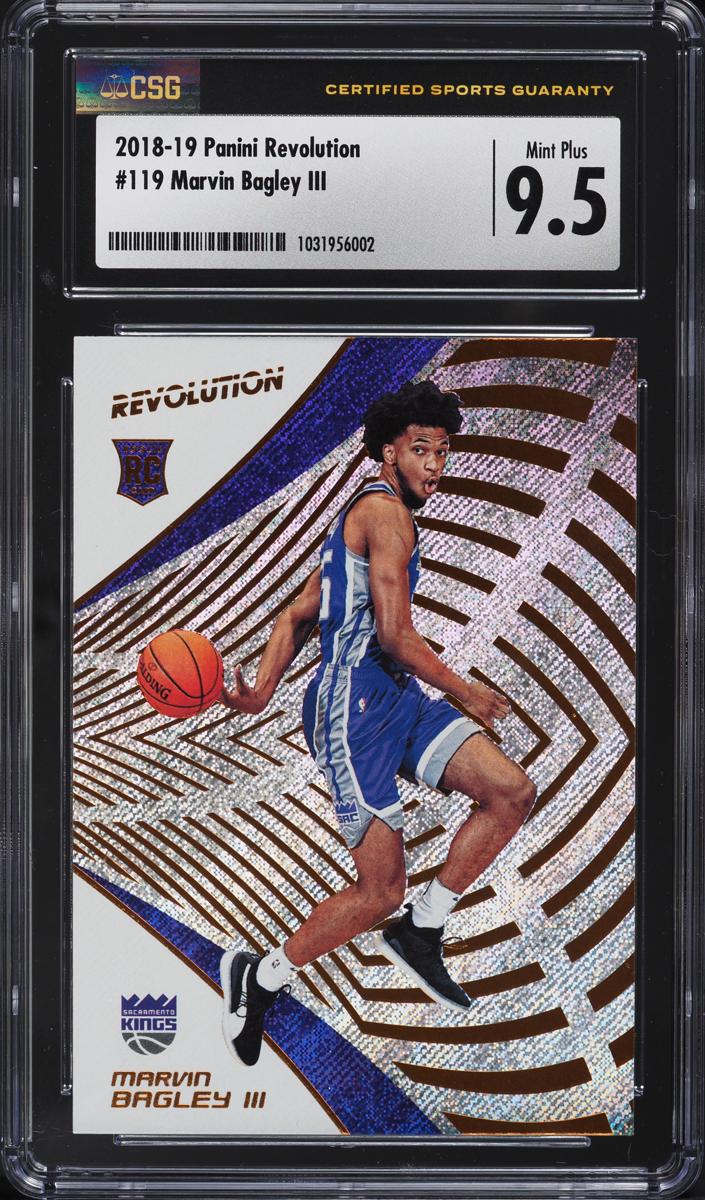 2018 Panini Revolution Basketball Marvin Bagley III #119 PSA 10