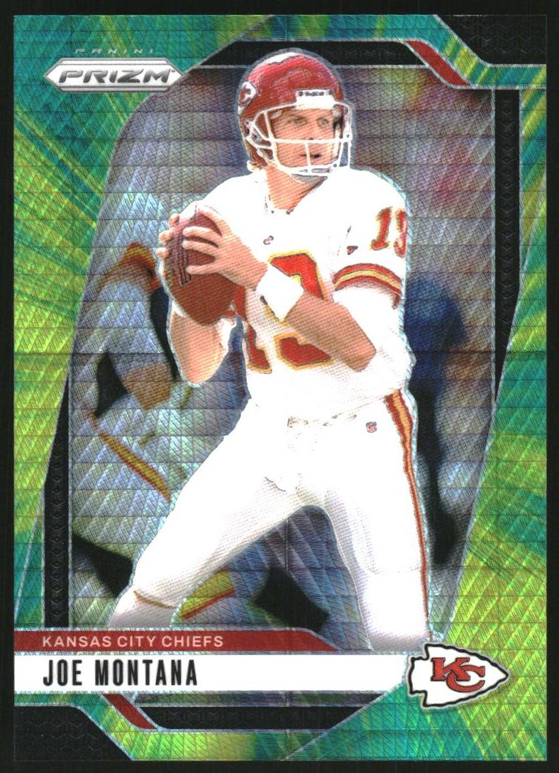 2024 Panini Prizm Football Hyper Joe Montana #147 SGC 9.5
