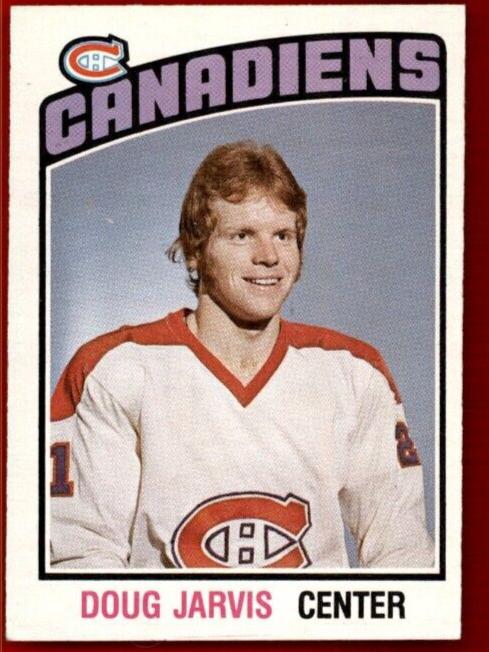 1976 O-Pee-Chee Hockey Doug Jarvis #313