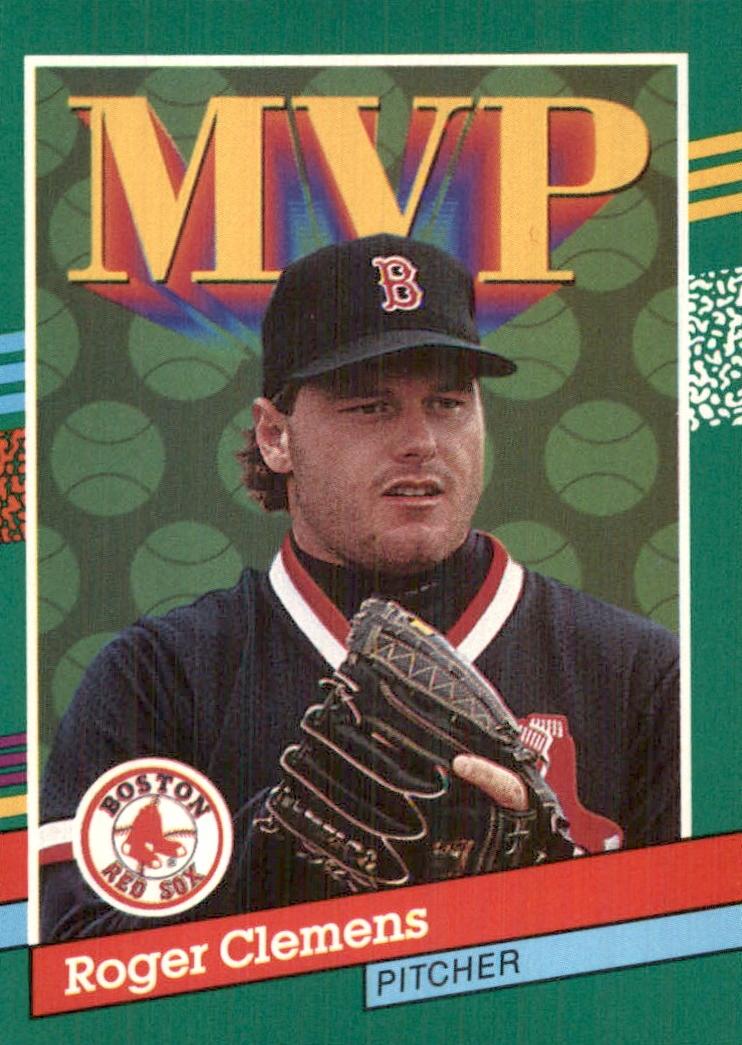 1991 Donruss Baseball Roger Clemens #395 PSA 9