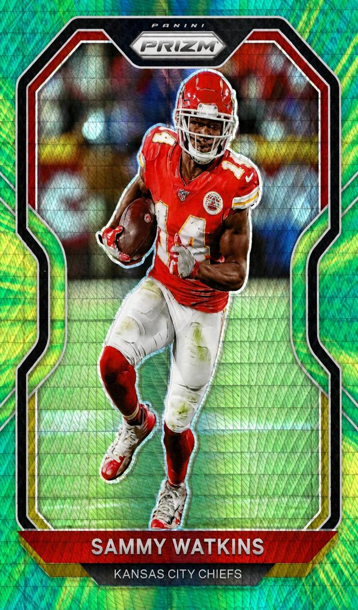 2020 Panini Prizm Football Hyper Sammy Watkins #121