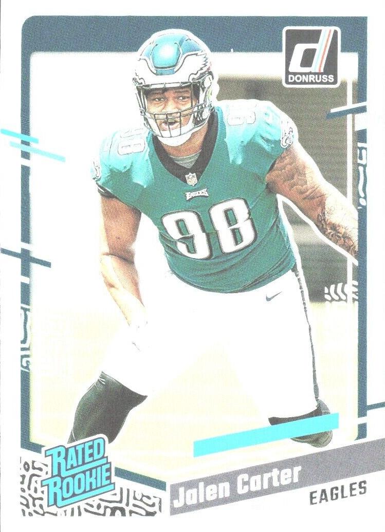 2023 Panini Donruss Football Jalen Carter #381