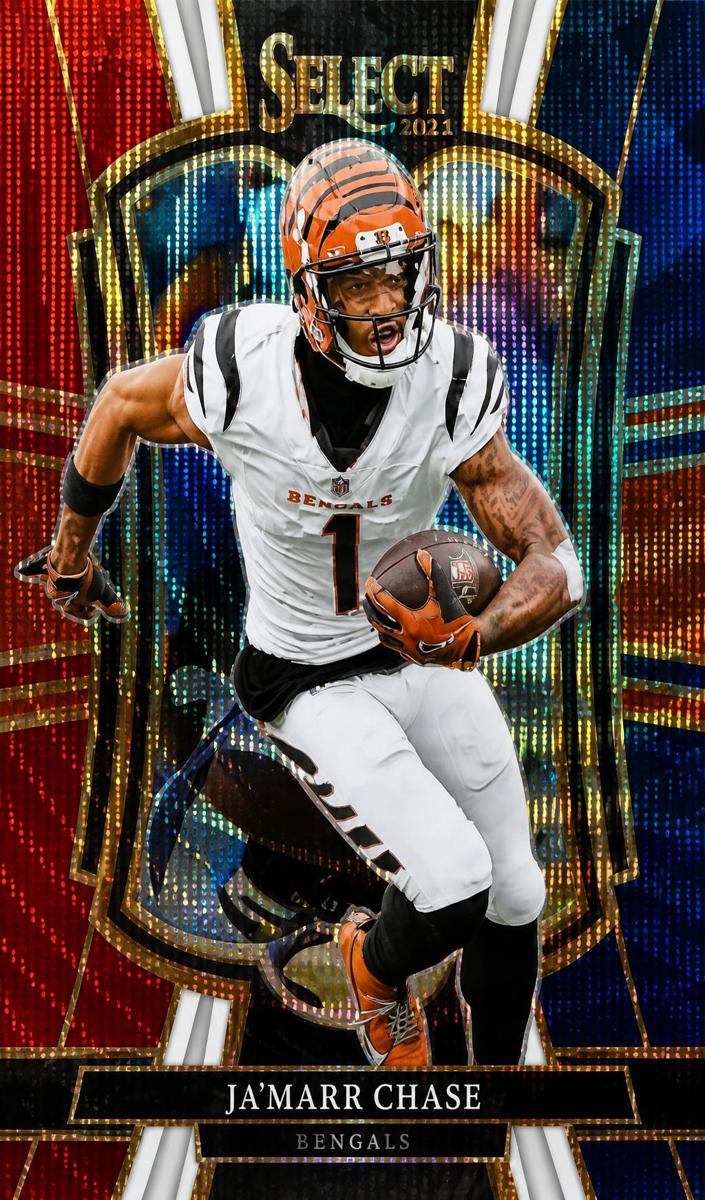 2025 Panini Select Football Tri-Color Ja'Marr Chase #157