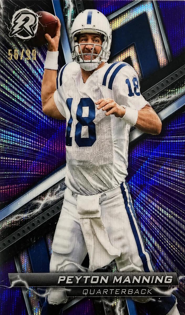 2023 Topps Composite Football Purple Surge Peyton Manning #57