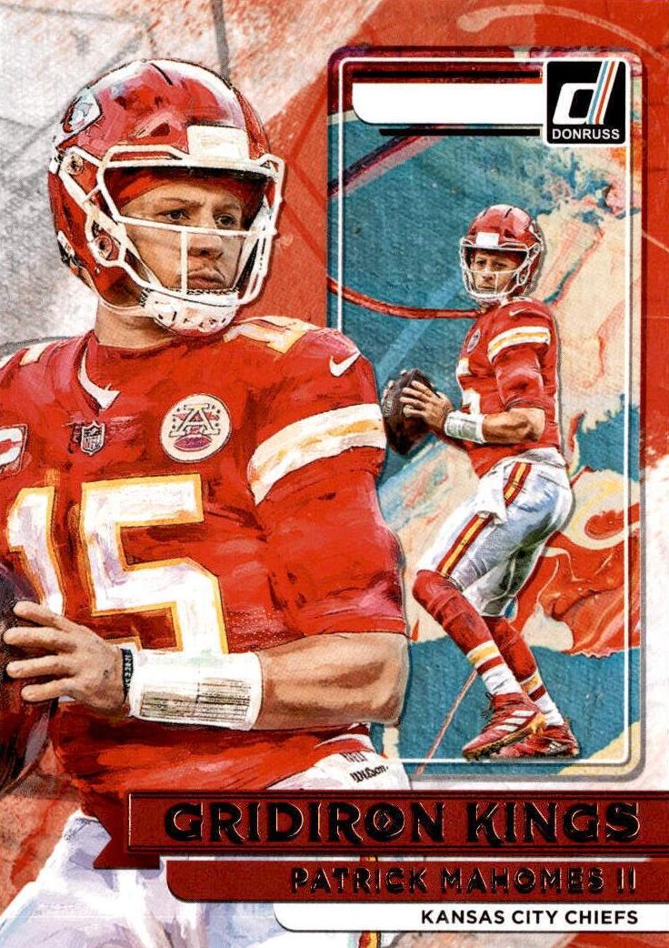 2022 Panini Donruss Football Patrick Mahomes II #GK12