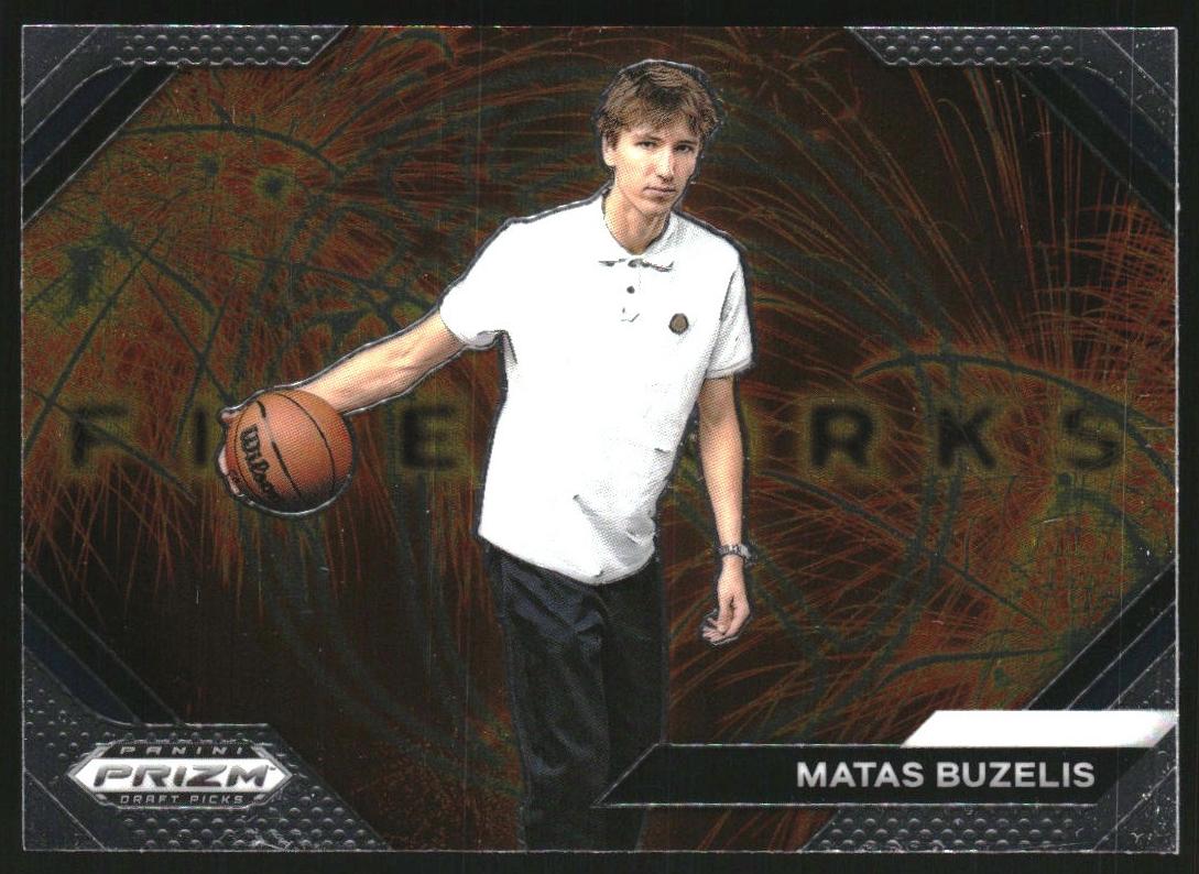 2024 Panini Prizm Draft Picks Basketball Matas Buzelis #8