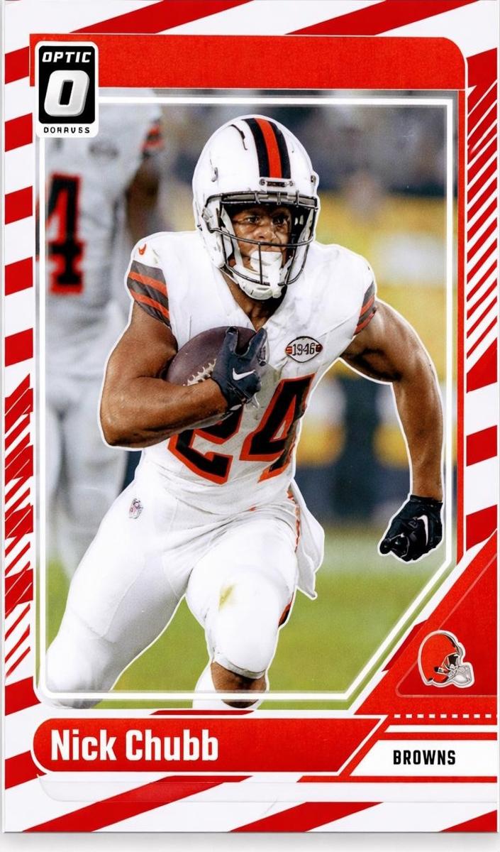 2024 Donruss Optic Football Freedom Nick Chubb #45