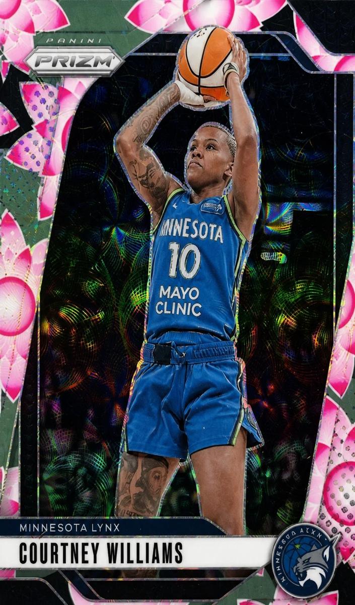 2024 Panini Prizm WNBA Basketball Lotus Flower FOTL Courtney Williams #79