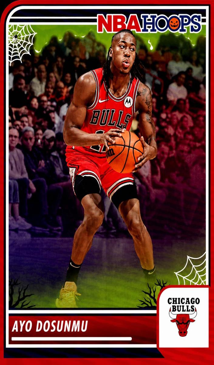 2023 Panini Haunted Hoops Basketball Ayo Dosunmu #205