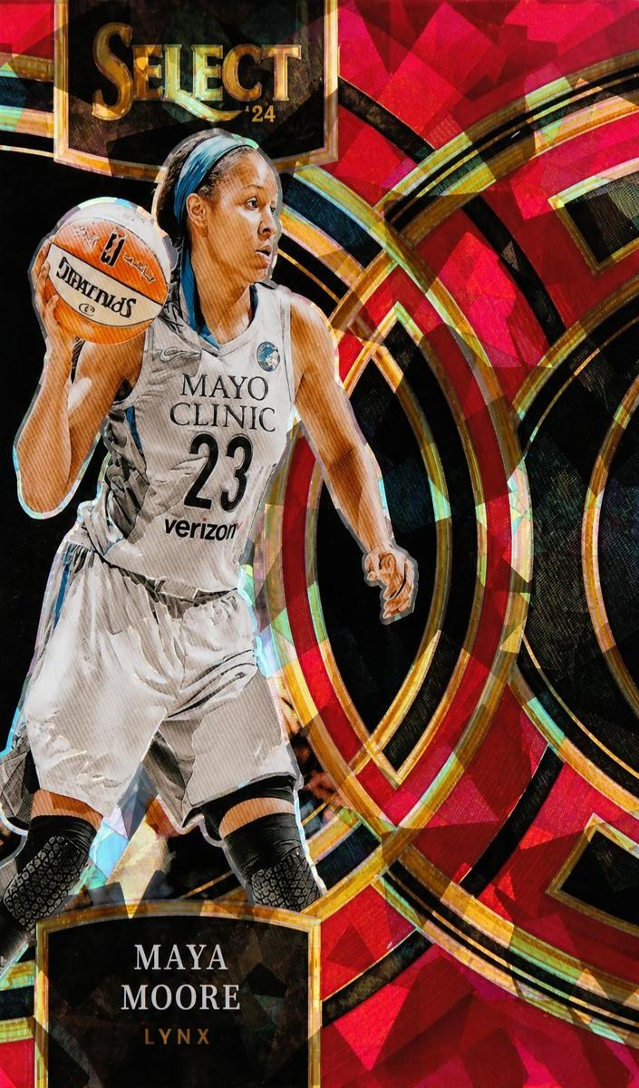 2024 Panini Select WNBA Basketball Red Ice Maya Moore #108
