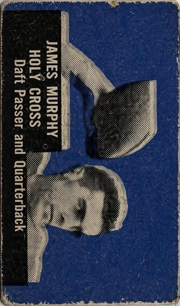 1950 Topps Felt Backs Football James Murphy #60