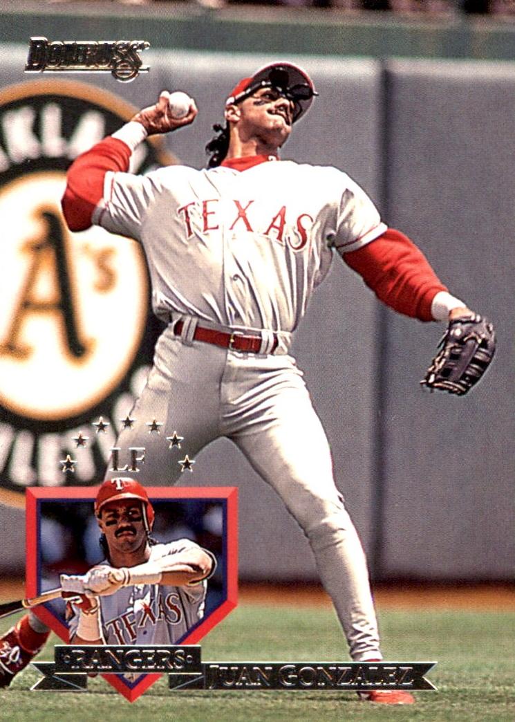 1995 Donruss Baseball Juan Gonzalez #42
