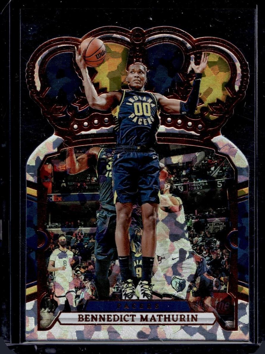 2023 Panini Crown Royale Basketball Crystal Bennedict Mathurin #54