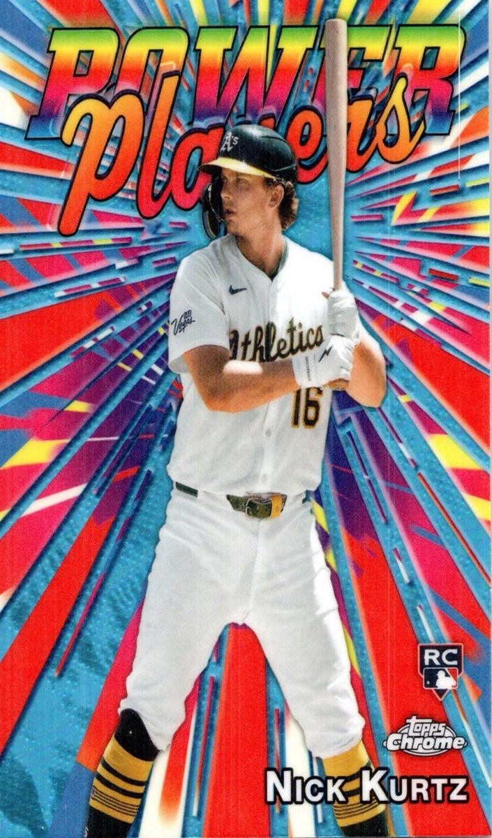 2025 Topps Chrome Update Baseball Nick Kurtz #PP-30 PSA 10