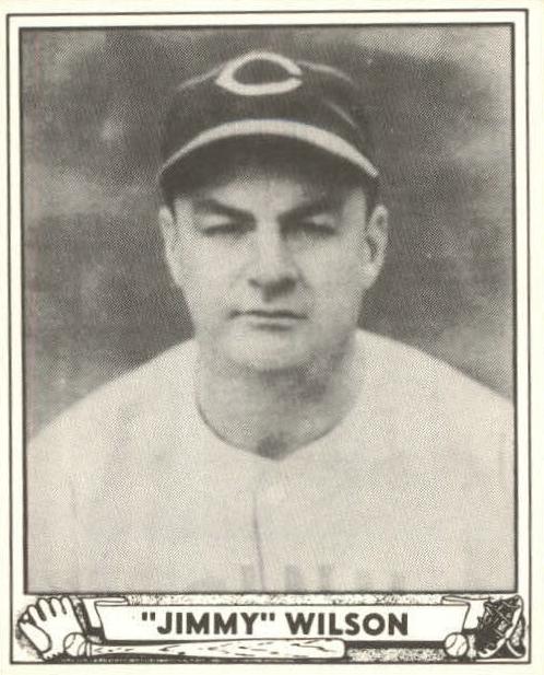 1940 Play Ball Baseball Jimmy Wilson #152 PSA 5
