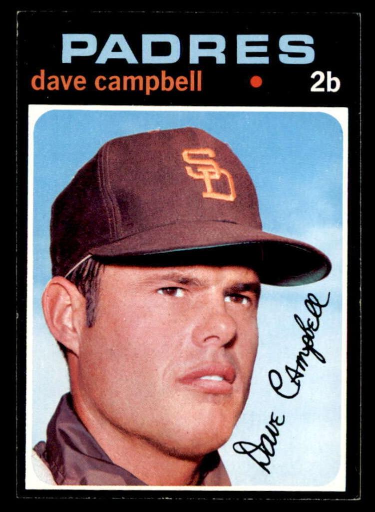 1971 Topps Baseball Dave Campbell #46 PSA 7.5