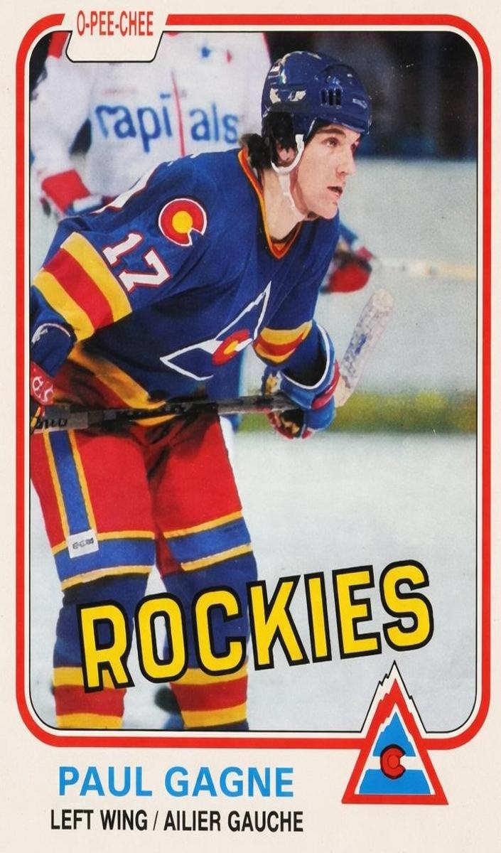1981 O-Pee-Chee Hockey Paul Gagne #75 PSA 9