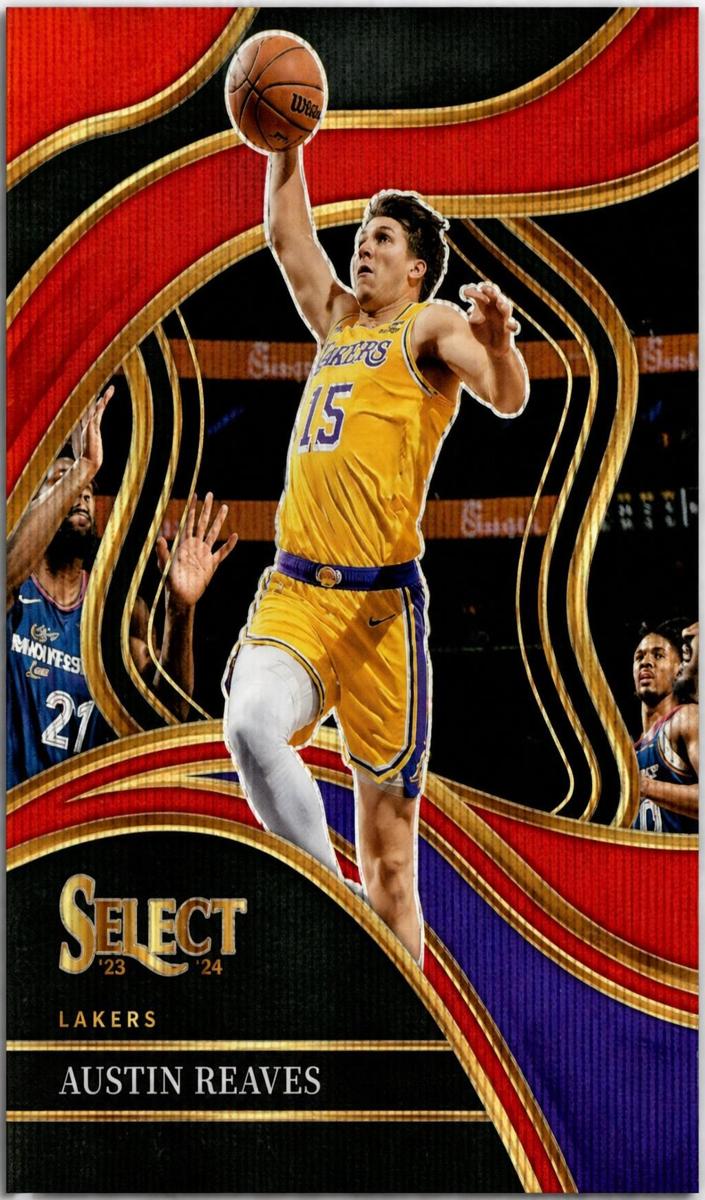 2023 Panini Select Basketball Red Wave Austin Reaves #252
