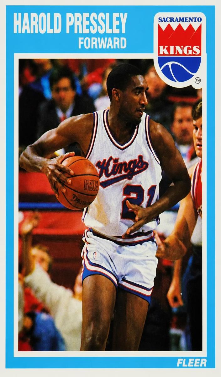 1989 Fleer Basketball Harold Pressley #137 PSA 10