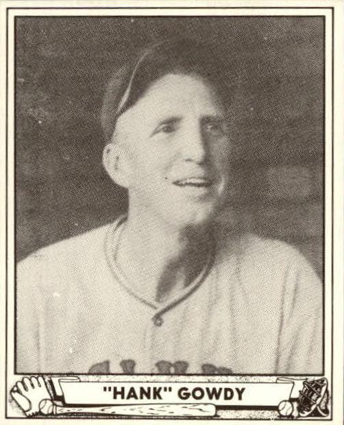 1940 Play Ball Baseball Hank Gowdy #82 PSA 4.5