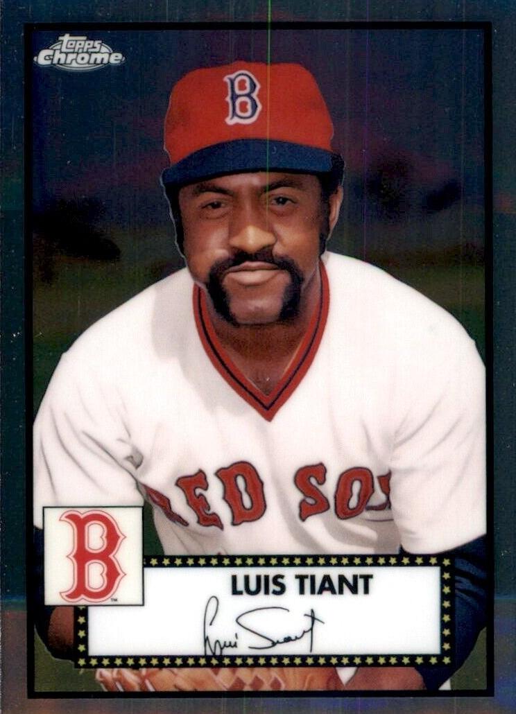 2021 Topps Chrome Platinum Anniversary Baseball Luis Tiant #558