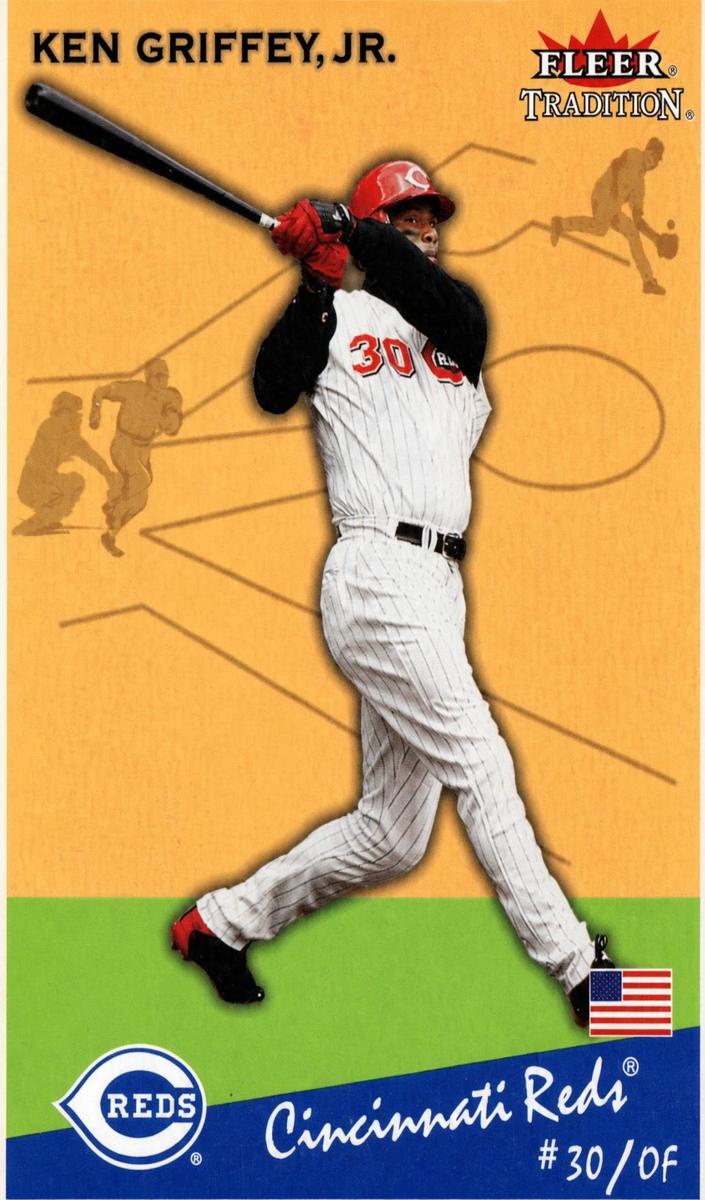 2002 Fleer Tradition Baseball Ken Griffey Jr. #173
