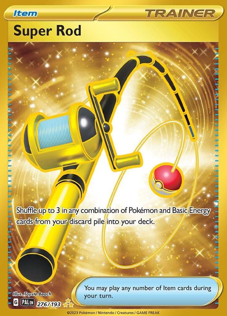2023 Pokemon Scarlet & Violet Paldea Evolved Super Rod #276