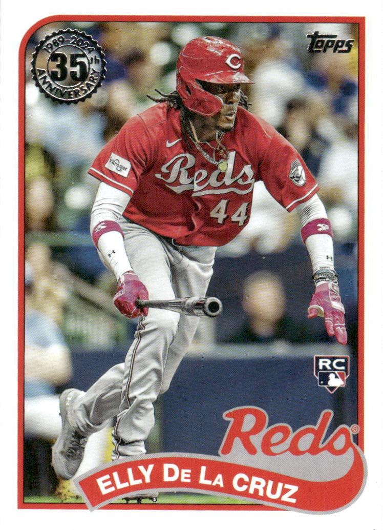 2024 Topps Baseball Elly De La Cruz #89B-69 PSA 9
